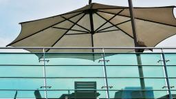 야외 테라스 접이식 천막