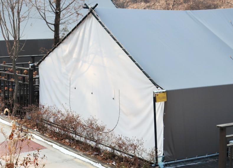 글램핑장 천막 제작